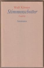 Wulf Kirsten: Stimmenschotter. Gedichte 
