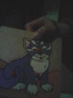 Holzpuzzle katze
