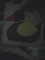 Holzpuzzle ente