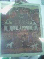 Holzpuzzle haus