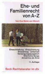 Eva Marie von Münch: Ehe- und Familienre