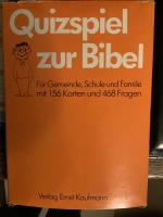 Quizspiel  zur Bibel