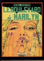 b0745 LE BOULEVARD de MARILYN Comic. 48 Seiten, Sprache: franz. Hardcover.  Editions BEDESCOPE - Frankreich Comic – 1984