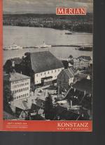 b0895 Konstanz und der Bodensee. Heft 3 (März) 1959/ Hoffmann und Campe. Brosch. Hamburg. 1959. 98 Seiten. Stempel auf der Titelseite, Werbeheft unverkäuflich. Merian.  Gebrauchsspuren