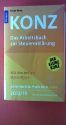 Franz Konz: KONZ. Das Arbeitsbuch zur St
