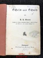 Schein und Schuld : Deutsche Übersetzung von M. Lortzing.