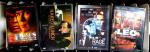 4 DVDs - Krimis: Leo, The Rage, Rules u. Nakel Lunch