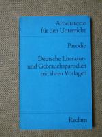 Hg. Wolfgang Gast: Arbeitstexte für den Hg. Wolfgang Gast: Arbeitstexte für den