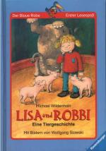 Lisa und Robbi: Eine Tiergeschichte (Der Blaue Rabe - Erster Lesespaß)