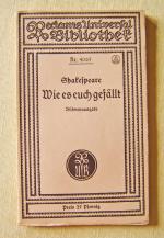 Shakespeare: Wie es euch gefällt. Bühnen