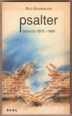 Psalter. Gedichte 1970 - 1980.