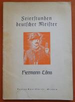 Hermann Löns. Feierstunden deutscher Meister Band 2