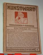 Ferdinand Avenarius: Kunstwart 1910 Erst