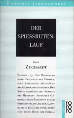 Karl Zuchardt: Der Spiessrutenlauf