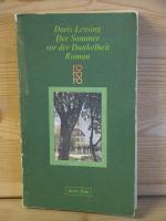 Doris Lessing: "der sommer vor der dunke Doris Lessing: "der sommer vor der dunke