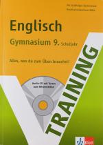 Training Englisch Gymnasium 9. Schuljahr mit Audio-CD