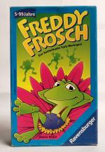 Freddy Frosch A6 Das kunterbunte Farb-Merkspiel 2000 Ravensburger Spieleverlag 23102 - für 2 - 5 Spieler - ab 5 Jahren - Spieldauer ca. 15 Minuten