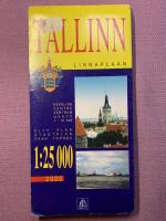 Tallinn Linnaplaan City Plan Stadtplan