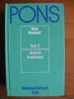 Weis, Erich; Mattutat, Heinrich: PONS Gl Weis, Erich; Mattutat, Heinrich: PONS Gl