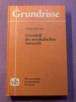 Grundriss der musikalischen Semantik