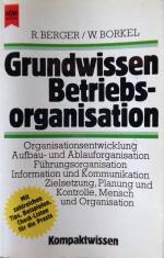 Grundwissen Betriebsorganisation