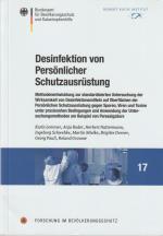 Desinfektion von Persönlicher Schutzausrüstung