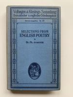 Ph. Aronstein: Selections from English P