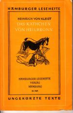 Kleist, Heinrich von: Das Käthchen von H Kleist, Heinrich von: Das Käthchen von H