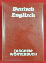 Englisch / Deutsch - Taschenwörterbuch