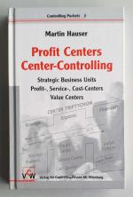 Martin Hauser: Profit Centers - Center-C Martin Hauser: Profit Centers - Center-C
