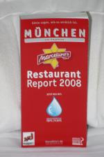 Marcellino's Restaurant Report / München Restaurant Report 2008