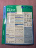 PONS Grammatik auf einen Blick Türkisch - kompakte Übersicht, Grammatikregeln nachschlagen