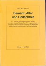 Demenz, Alter und Gedächtnis