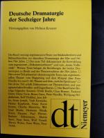 Helmut Kreuzer: Deutsche Dramaturgie der