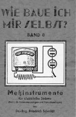 Wie baue ich mir selbst? Meßinstrumente 