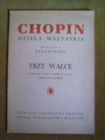 "Trzy Walce – Chopin (na fortepian)"