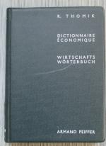 Rudolf Thomik: Fachwörterbuch für Wirtsc
