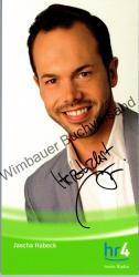 Jascha Habeck: Original Autogramm Jascha