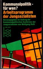 Hrsg.: Wolfgang Roth: Kommunalpolitik - Hrsg.: Wolfgang Roth: Kommunalpolitik -