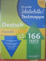 Deutsch Grammatik 5./ 6. Klasse 166 Tests für bessere Noten NEU & OVP