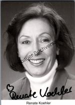 Renate Koehler: Original Autogramm Renat