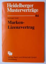 Marken-Lizenzvertrag