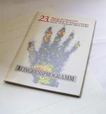 23. Tagung der Deutschen Gesellschaft für Rheumatologie vom 13.-17. September 1988 in Aachen: Kongressprogramm