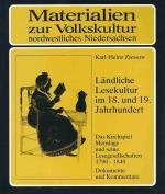 Ziessow, Karl H: Ländliche Lesekultur im Ziessow, Karl H: Ländliche Lesekultur im