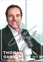 Original Autogramm Thomas Ohrner Klassik Radio /// Autogramm Autograph signiert signed signee