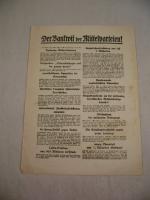 Der Bankrott der Mittelparteien!  Wahlpl