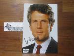Original Autogramm Volker Hauff Bundesminister /// Autogramm Autograph signiert signed signee