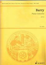 Barry: Piano Concerto (2012) ED 13629 - 