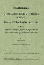 Erläuterungen zur geologischen Karte von Hessen 1:25000 Blatt Nr. 5717 Bad Homburg v.d. Höhe