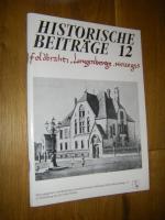 Historische Beiträge. Heft 12/1993 (Eine Historische Beiträge. Heft 12/1993 (Eine